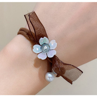 Dây buộc tóc thắt nơ dễ thương