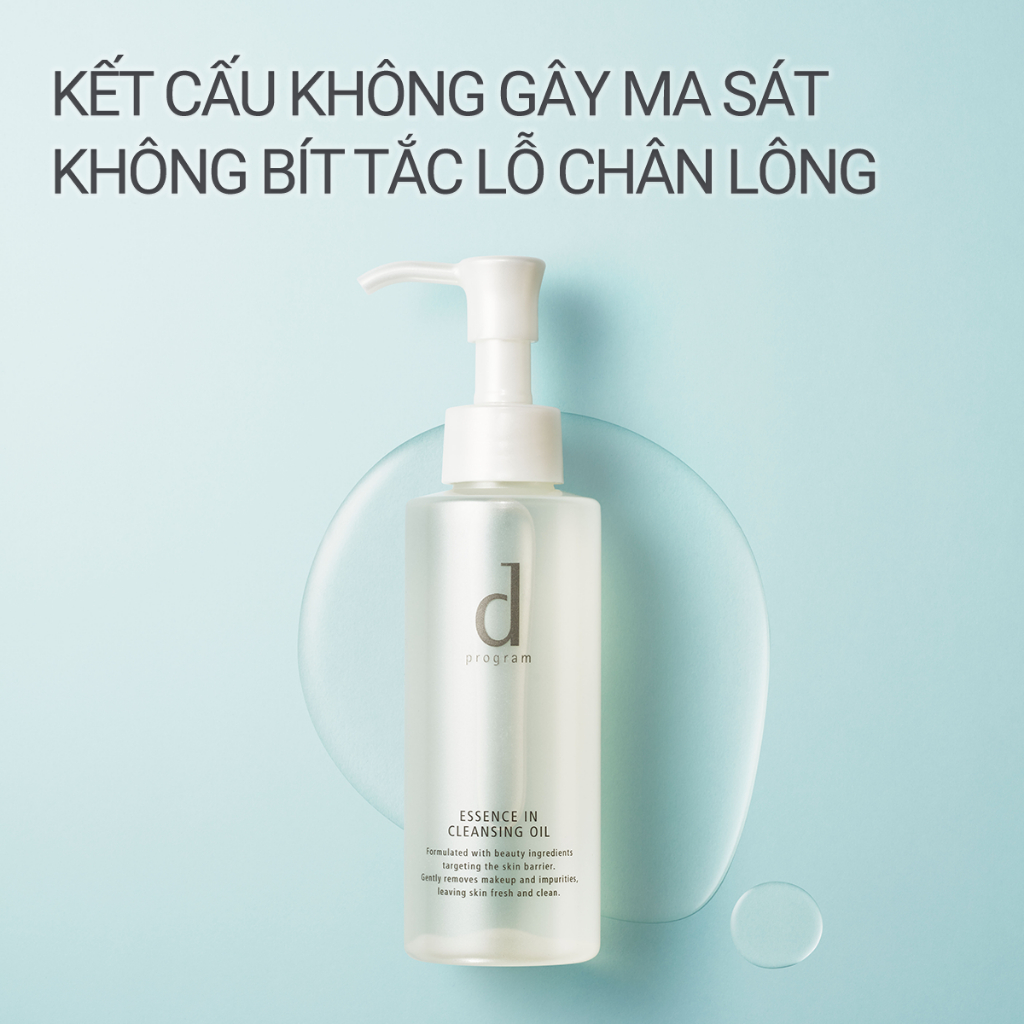 Dầu tẩy trang gốc nước d Program Cleansing Oil 120ml