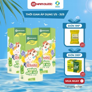 3 HỘP Thạch chất xơ Ích Nhi, bổ sung chất xơ hòa tan giúp nhuận tràng, hỗ trợ tiêu hóa cho bé, cân bằng hệ vi sinh