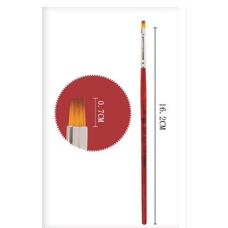Cọ bản vẽ móng nail enzlow số 2 4 0918