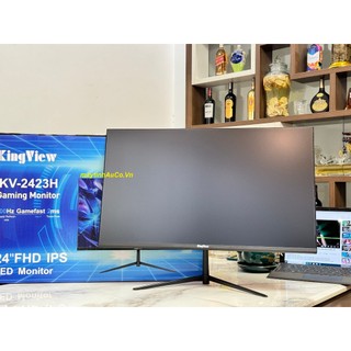 Màn hình máy tính kingview 24inch kv-2423h, 100hz, phẳng, ips, tràn viền, full hd, bảo hành 24 tháng