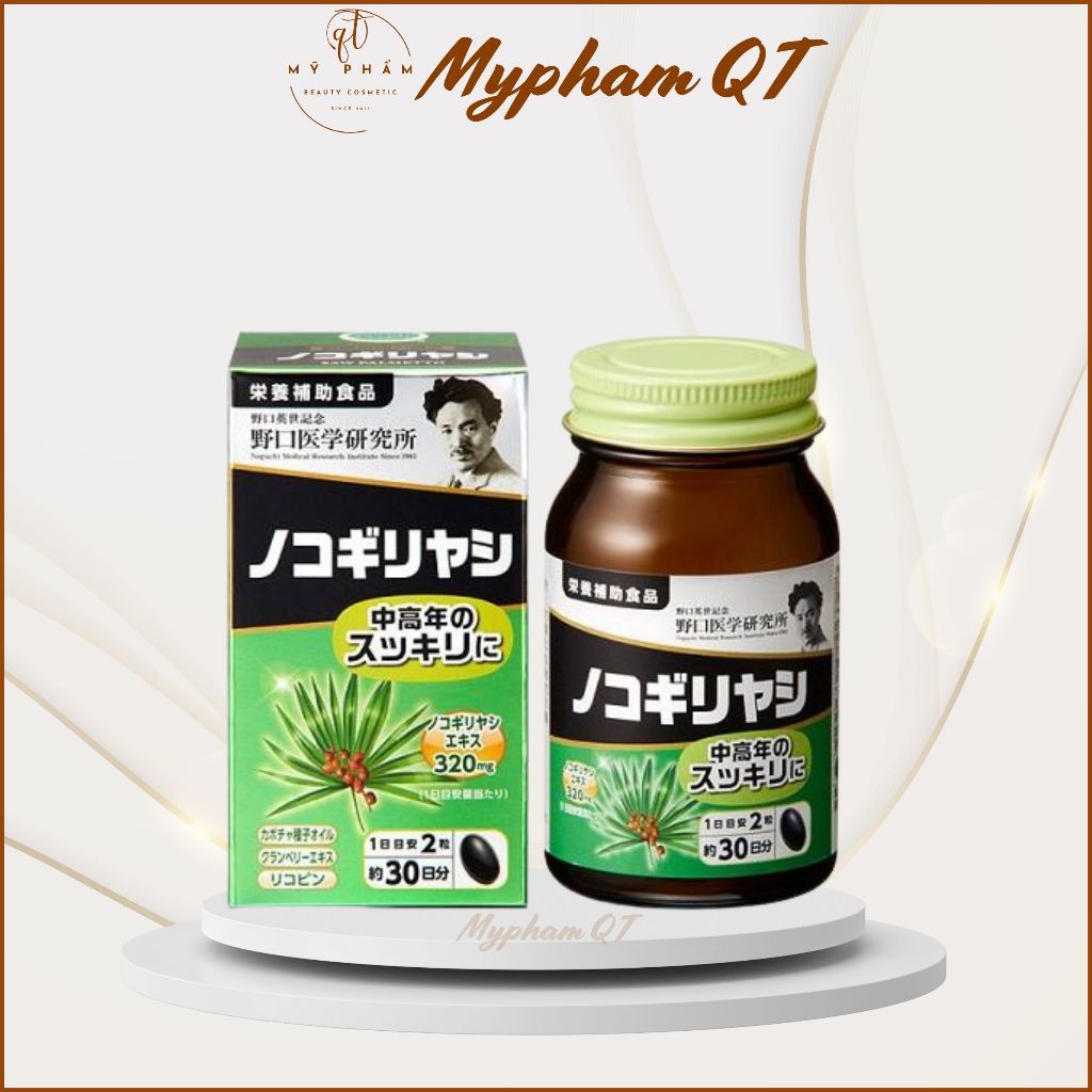 Viên Uống Hỗ Trợ Tuyến Tiền Liệt Và Tiểu Đêm Cho Nam Giới Noguchi 60 Viên Nhật Bản