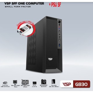 Combo case +nguồn máy tính vsp sff + psu 200w - g830 - hàng chính hãng