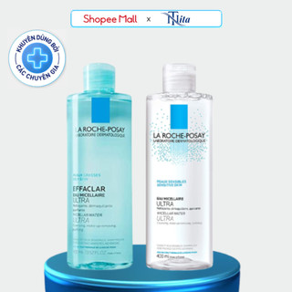 Nước Tẩy Trang La Roche Posay Purifying Micellar Water, Cho Da Dầu Và Da Nhạy Cảm 400ML