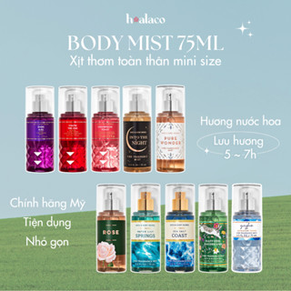 [TỔNG HỢP] Xịt thơm toàn thân mini - BODYMIST BBW & VS