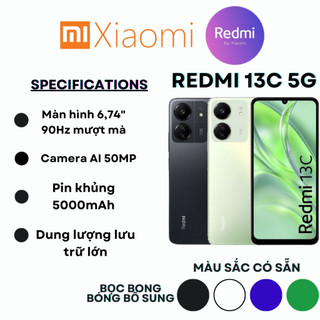 Điện thoại Xiaomi Redmi 13C 5G 8GB/256GB - Hàng Chính Hãng