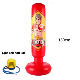 Đồ chơi bao cát boxing bằng hơi cho bé vận động