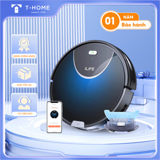 Robot hút bụi lau nhà ilife v80 max bản quốc tế hàng chính hãng bảo hành 12 tháng