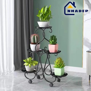  Kệ Sắt để chậu hoa cây cảnh trong nhà và ngoài trời nhiều tầng ND18 