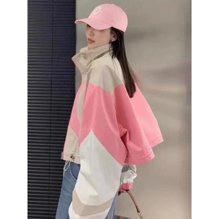ÁO KHOÁC DÙ CROPTOP FORM RỘNG