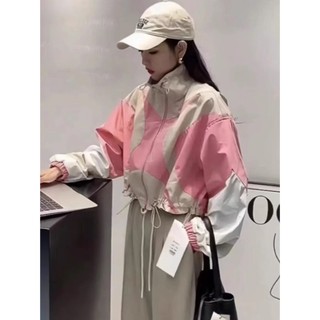 ÁO KHOÁC DÙ CROPTOP FORM RỘNG