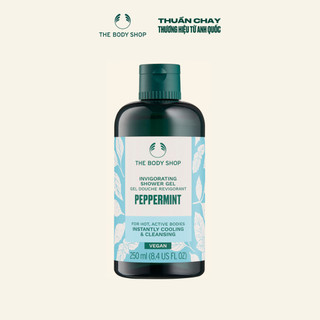   HSD T11 2026  Sữa Tắm Tinh Dầu Bạc Hà Mát Lạnh Peppermint Invigorating Shower Gel 250ML The Body Shop 