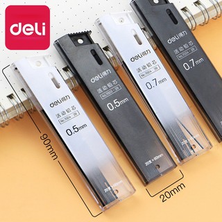 Ruột bút chì 2b 0.5 / 0.7 mm deli 7003 / 7004