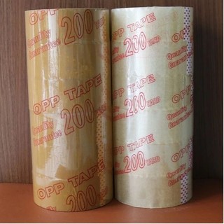 Cuộn băng keo 200 yard, băng dính đóng gói hàng , dán thùng..