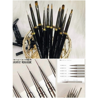 Set 10 cọ nail lawei - bộ 5 cây nail brush chính hãng - cọ vẽ móng chuyên dụng