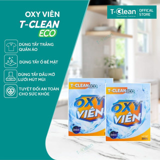 Bột Oxy Tclean 500g làm sạch vết ố bề mặt vải, kim loại,nhựa, chiết xuất thiên nhiên