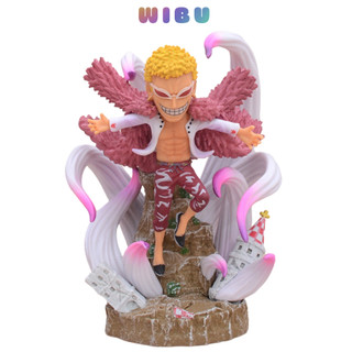 Mô hình One Piece Doflamingo hàng cao cấp cao 13cm , trạng thái chiến đấu , figure mô hình one piece