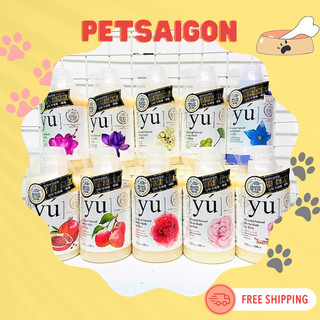 Dầu tắm yu hương thơm cao cấp cho chó mèo