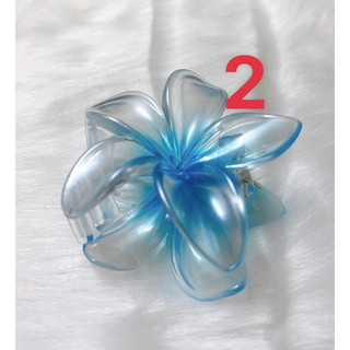 Kẹp tóc hoa sứ 8cm xinh xắn màu sắc đa dạng