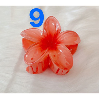 Kẹp tóc gắp tóc hoa sứ nhiều màu 6cm, 8cm Viee