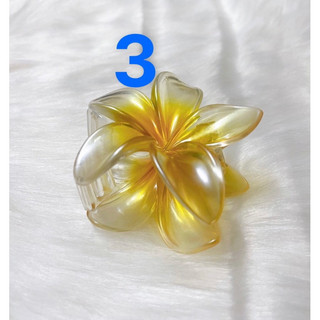 Kẹp tóc hoa sứ 8cm xinh xắn màu sắc đa dạng
