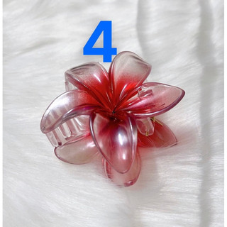 Kẹp tóc hoa sứ 8cm xinh xắn màu sắc đa dạng