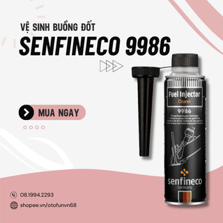 Dung dịch vệ sinh buồng đốt kim phun ô tô Senfineco 9986 Fuel Injector Cleaner dung tích 300ml