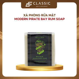 Xà phòng rửa mặt modern pirate bay rum soap 110g