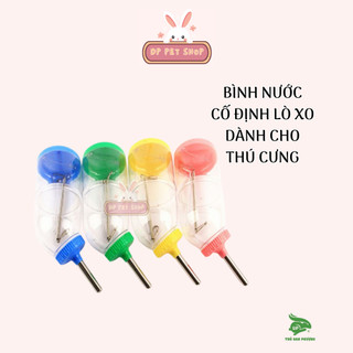 Bình bi 500ml dành cho thỏ có lò xo