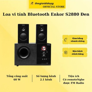 Loa vi tính Bluetooth Enkor S2880 - 2.1 60W kèm remote