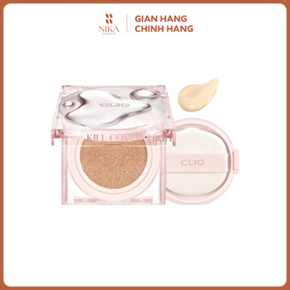  CHÍNH HÃNG  Phấn Nước Clio Kill Cover High Glow Cushion SPF50+ PA++++  tặng kèm lõi   Nika Cosmetics  