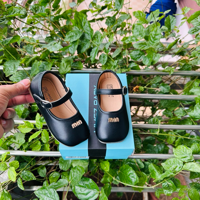 Giày búp bê da mềm phong cách vintage Hot 2024 mã V789 Quảng Châu cao cấp cho bé trai bé gái từ 1 tuổi đến 6 tuổi