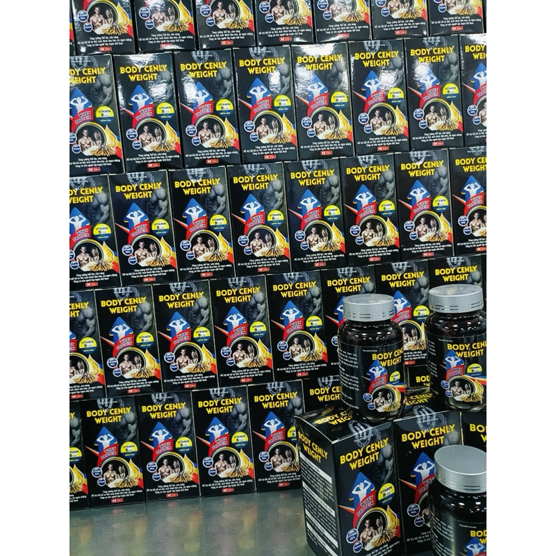 Viên uống tăng cân cho người gầy BODY CENLY WEIGHT, hỗ trợ tăng cân hiệu quả, an toàn, hộp 30 viên (CHÍNH HÃNG)