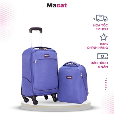 Bộ Vali kèm Ba lô Macat AC19T xách tay - 19inch