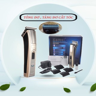 Tông đơ cắt tóc sạc pin không dây cao cấp Kemei 5017 , máy cắt tóc,tăng đơ chính hãng