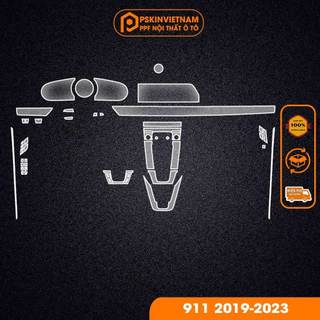 Dán PPF trong suốt bảo vệ nội thất xe Porsche 911 2019-2023 T-Home&More