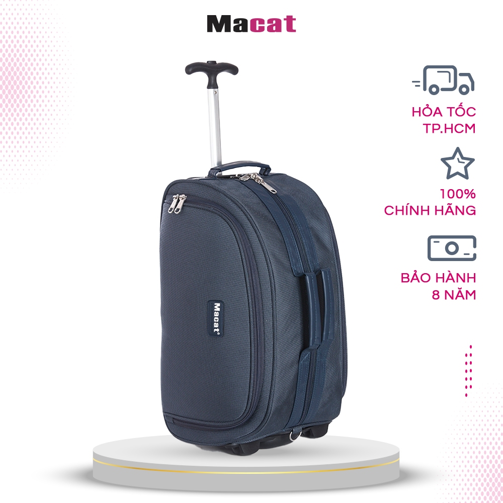 Túi kéo du lịch Macat Innova 5 màu navy, đen, đỏ đa năng tiện dụng