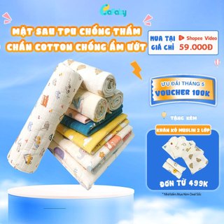 Miếng Lót Chống Thấm Cho Bé Chần Bông Cao Cấp Đa Năng Tiện Lợi BAFABY 247