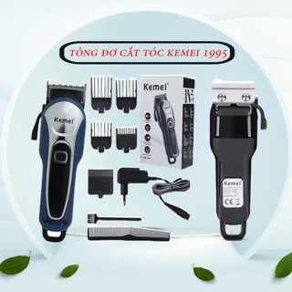 Tông đơ cắt tóc không dây chuyên nghiệp kemei-1995 chính hãng