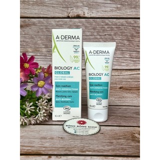 (Chuẩn Pháp-40ml) Kem dưỡng giảm mụn A-derma Phys-AC Global Soin Anti-Imperfection
