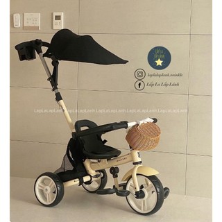 Xe đạp 3 bánh gấp gọn Samtrike nội địa Hàn Quốc, xe đẩy gấp gọn ver2024, Samtrike 200, xe đạp cho bé