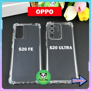Ốp Samsung S20 ULTRA / S20 FE Bảo Vệ Cam, Chống Sốc, Trong Suốt, Silicon