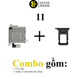 Combo ổ độ 2 sim vật lý cho ĐT 11