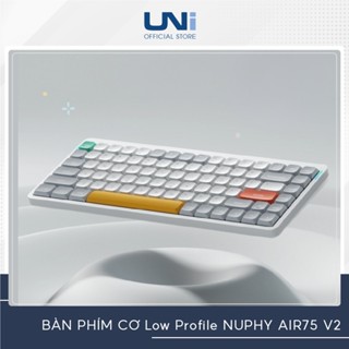 Bàn Phím Cơ NuPhy Air75 v2 - QMK/VIA (Gray/Black/White - Mới, Full box, Nhập khẩu) - UNI OFFICIAL STORE