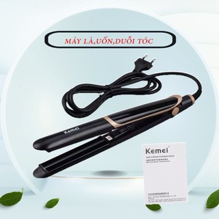 Máy uốn tóc kemei KM2219 cho mái tóc đẹp kiểu dáng mới-chưc năng uốn cụp,ép,uốn phồng,làm xoăn,tự động,mini