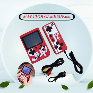 Máy Chơi Game 4 Nút Cầm Tay SUP 400 In 1 Tích Hợp 400 Trò Chơi Cho Bé