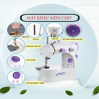 Máy khâu mini gia đình CMD,Máy may để bàn tự động đa năng siêu tiện lợi