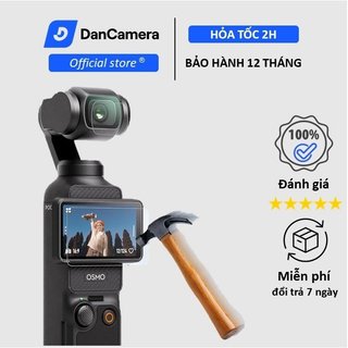 Kính cường lực Dancam Camera DJI pocket 3 | 1 bộ 2 tấm | Hàng Cao Cấp