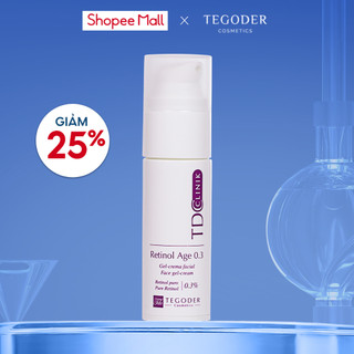 Kem chống lão hoá tái tạo da 0,3% retinol tinh khiết Tegoder Clinik-Retinol age 30ML 0801