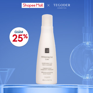 Sữa rửa mặt dưỡng trắng da Tegoder Whitening Lux face cleanser 200 ml mã 5011